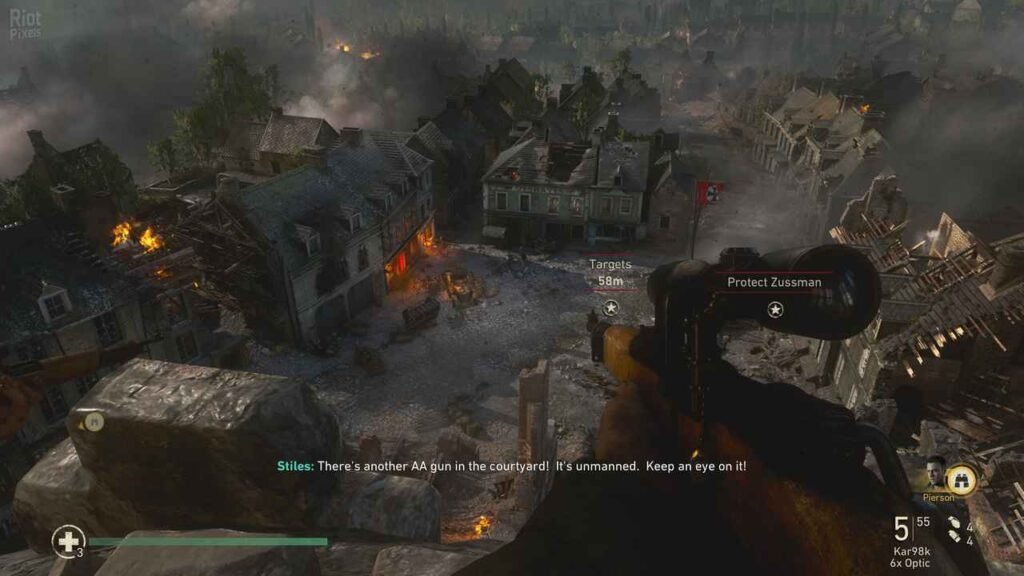 تحميل لعبة Call of Duty WWII للكمبيوتر من ميديا فاير