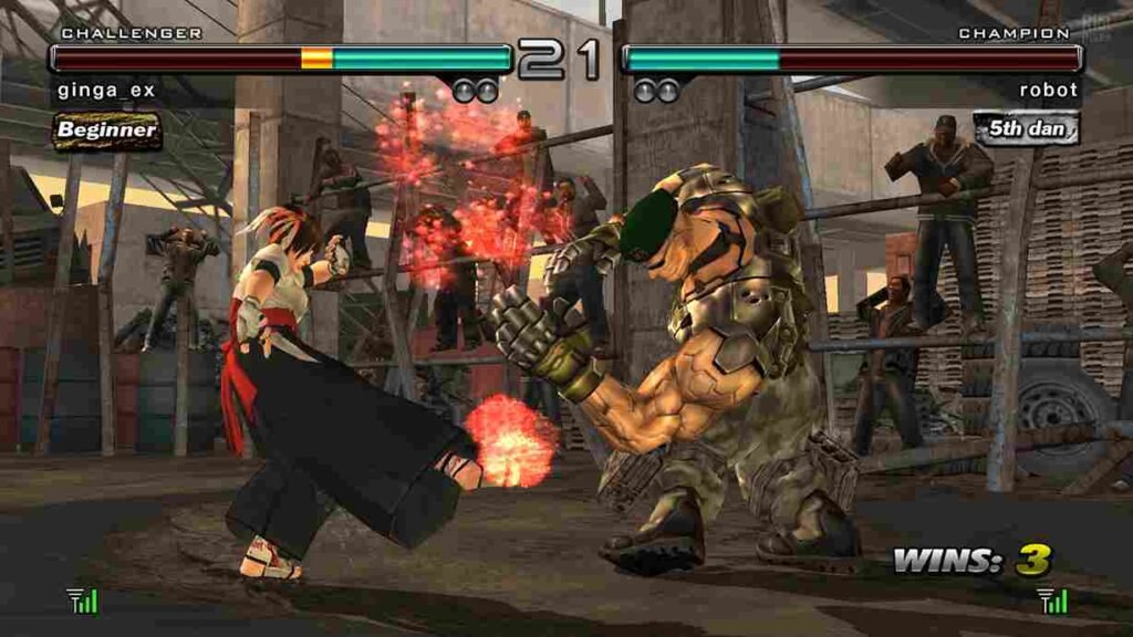 تحميل لعبة Tekken 5 للكمبيوتر من ميديا فاير بحجم صغير
