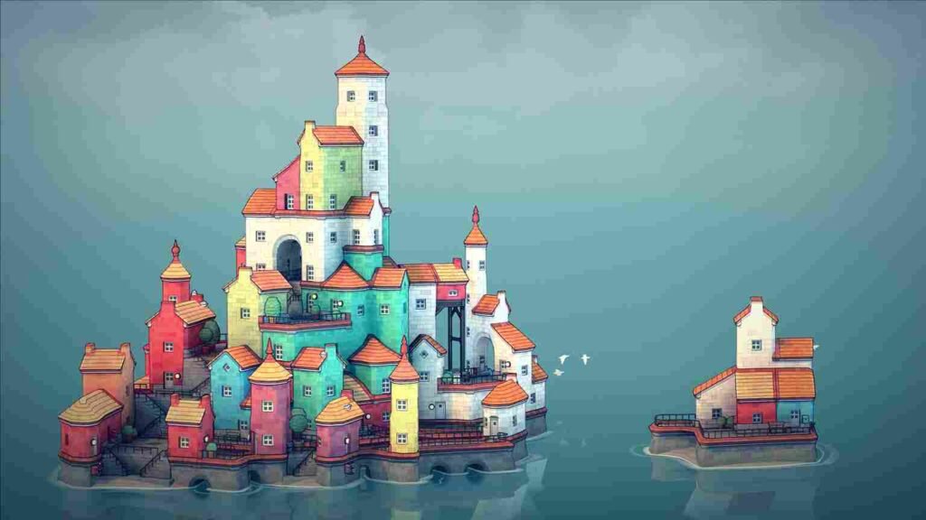 تحميل لعبة Townscaper للكمبيوتر من ميديا فاير