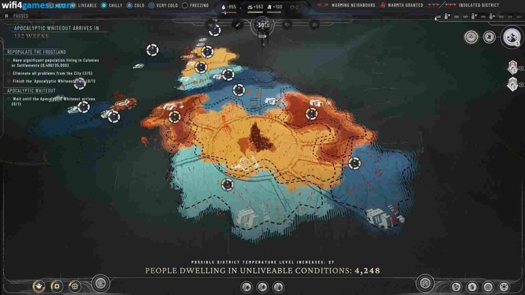 تحميل اللعبة الاستراتيجية فروست بانك 2 Frostpunk