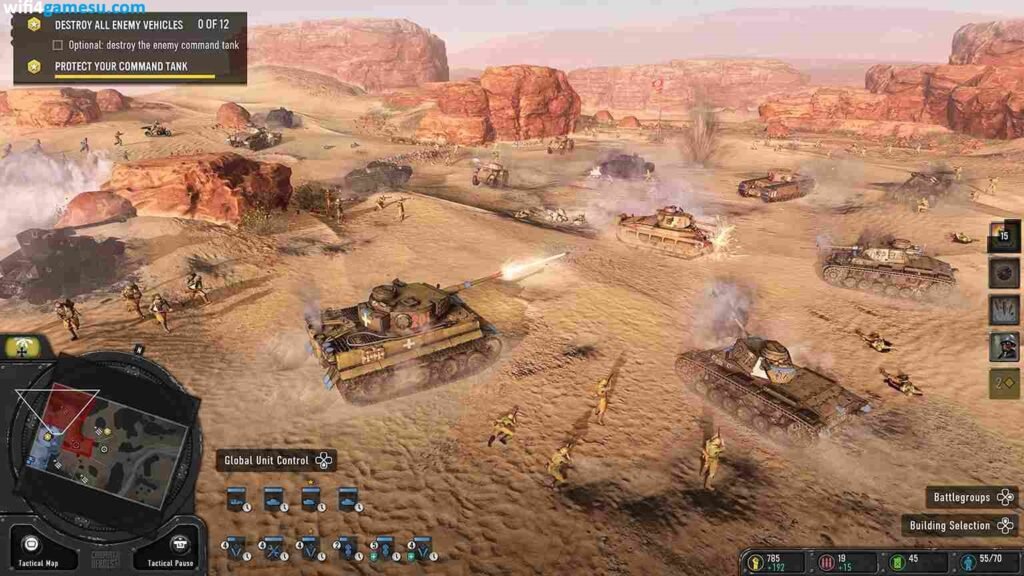 تحميل لعبة Company of Heroes 3 كاملة للكمبيوتر مجانا (v1.4.2.21612)